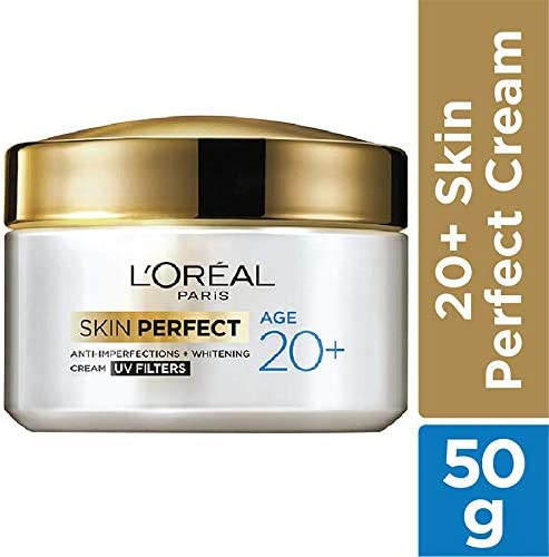 Loreal Paris Skin Perfect Age 20+ Anti-Imperfections + Whitening Cream - 50ml (U.K)