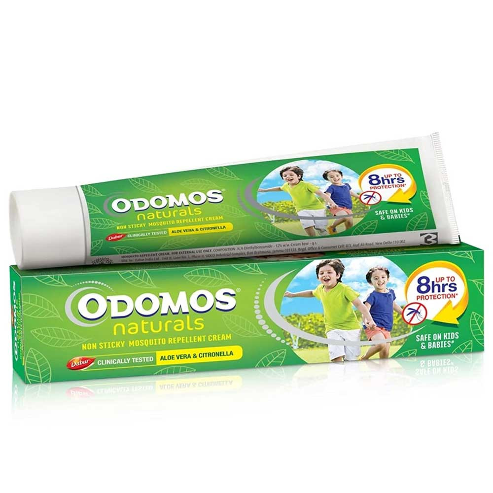 Dabur Odomos Naturals Non-Sticky Mosquito Repellent Cream - 100g (India)