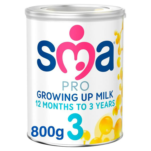 Sma Pro 3 Growing Up Baby Milk (12m-3Y)) - 800g (Ireland)