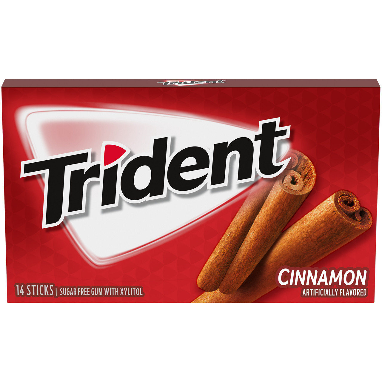 Trident Sugar Free Gum Cinnamon - 14 Sticks (U.S.A)