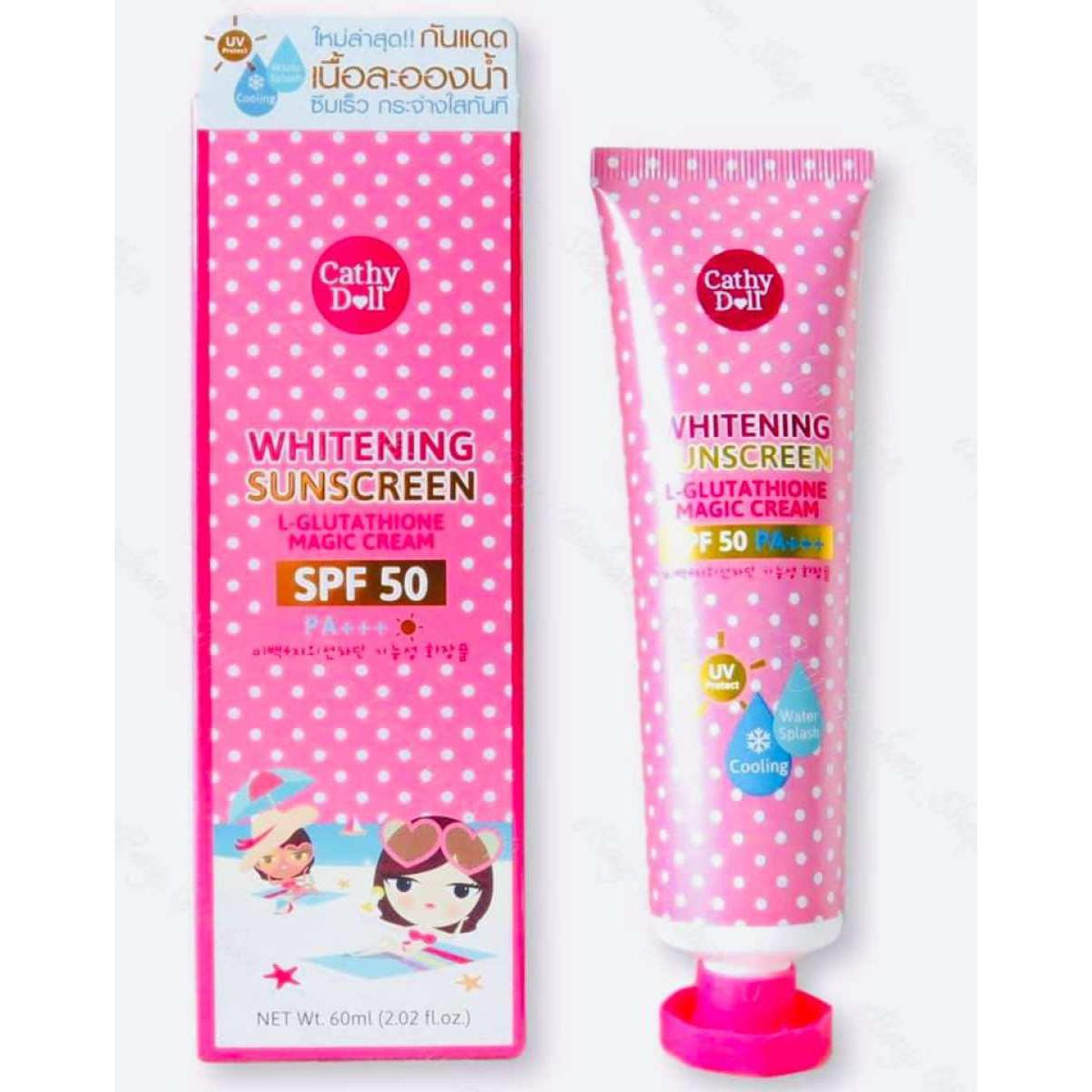 Cathy Doll Whitening Sunscreen SPF 50 - 60ml (Thailand)