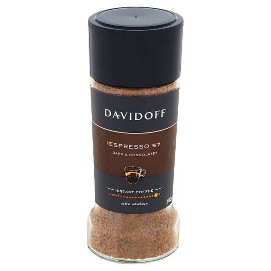 Davidoff Espresso 57 Dark & Chocolatey Instant Coffee - 100g