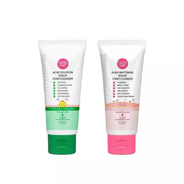 Cathy Doll Serum Foam Cleanser – 100 ml (Korea)