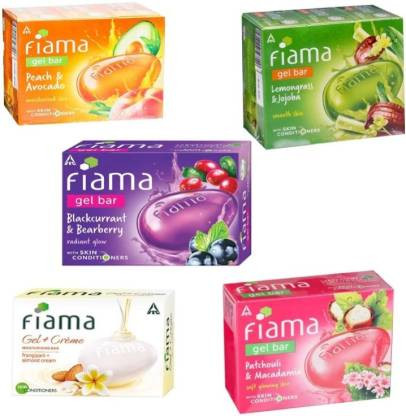 Fiama Gel Bar Patchouli and Macadamia Soap - 125g (India)