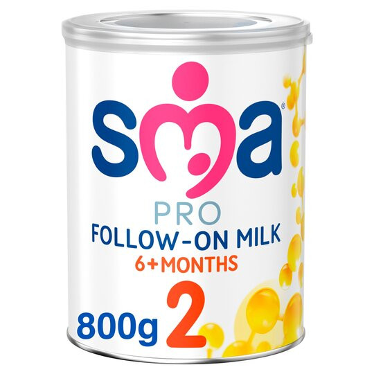 SMA Pro 2 Follow On Milk Baby Milk (6M+) - 800g (Ireland)