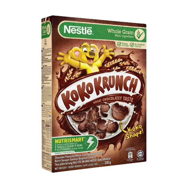 Nestle Koko Krunch Chocolate Breakfast Cereal - 330g (Malaysia)