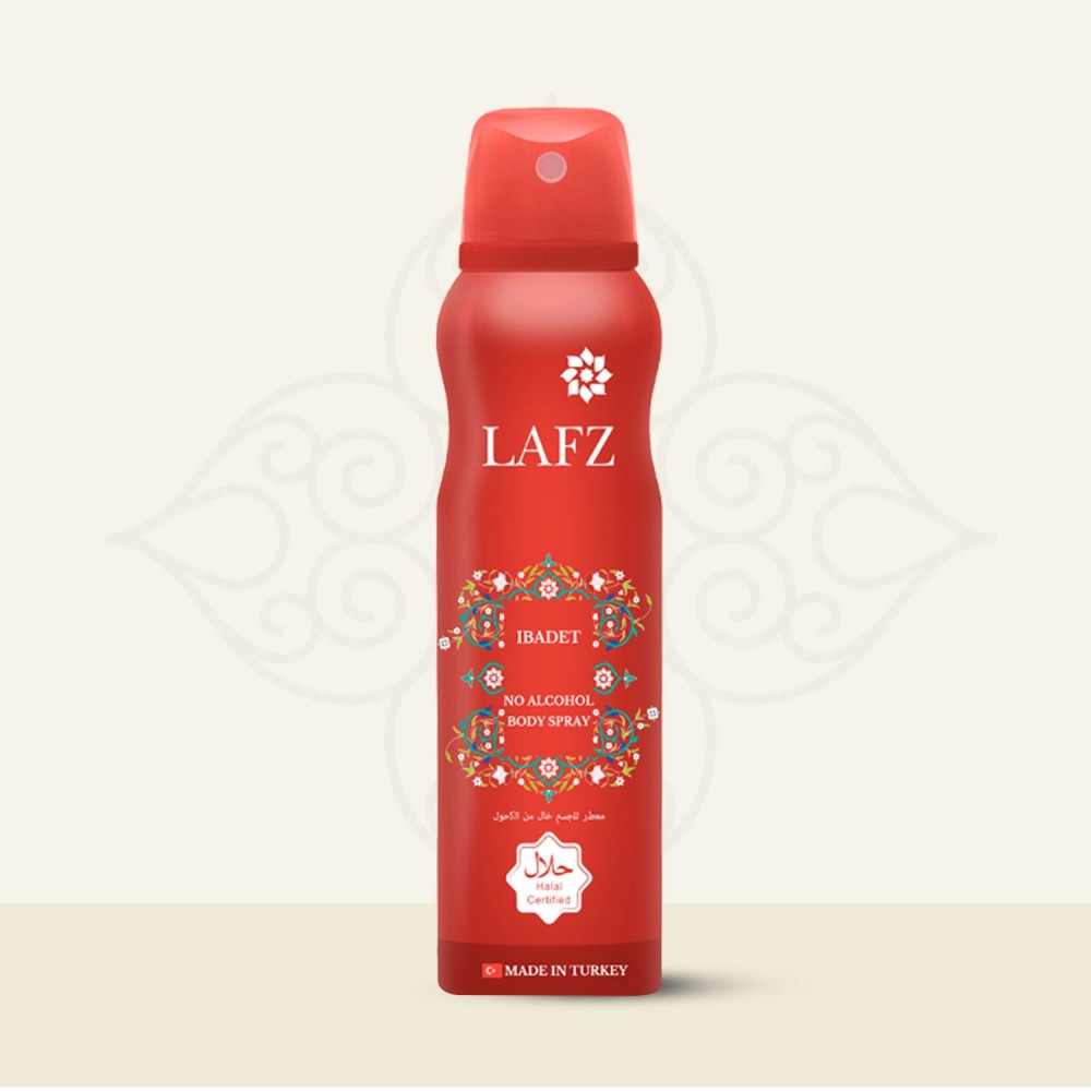 Lafz Ibadet No Alcohol Body Spray - 100g (Turkey)