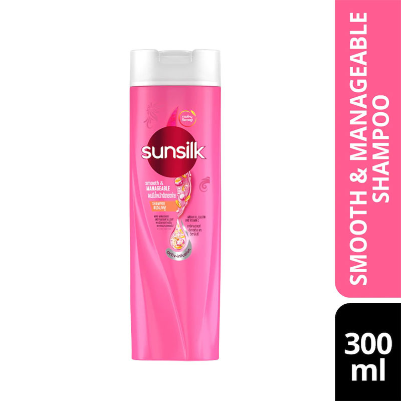 Sunsilk Smooth & Manageable Shampoo 300ml Thailand Wholesale