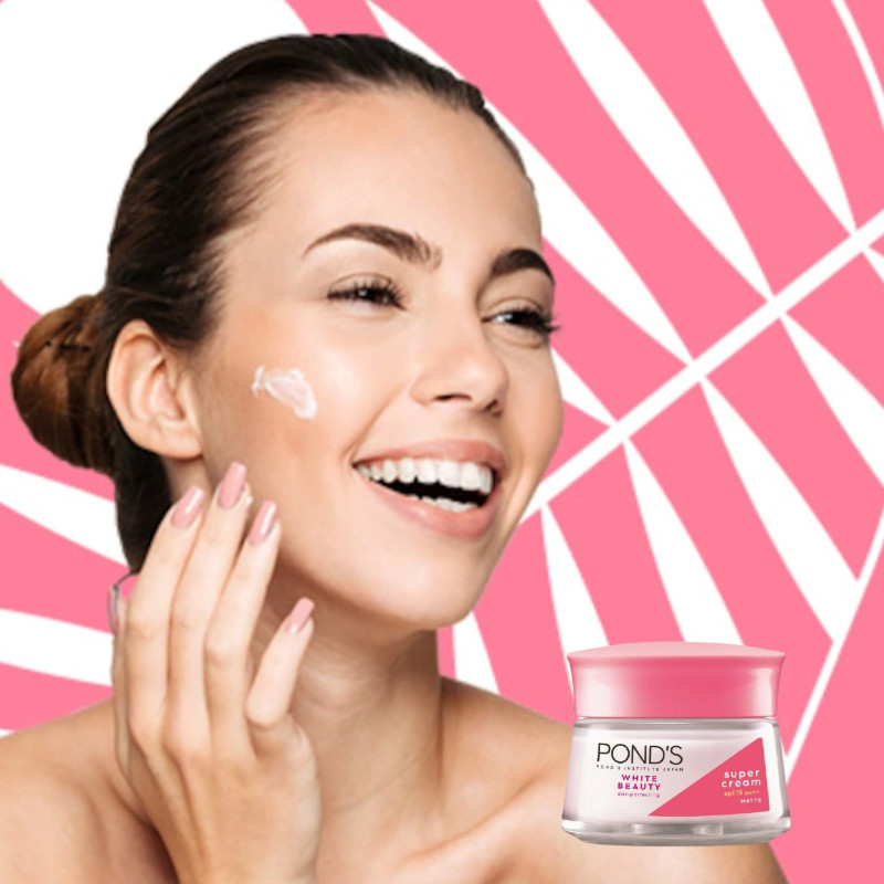 Ponds White Beauty Super Night Cream Matte - 50g (Thailand)