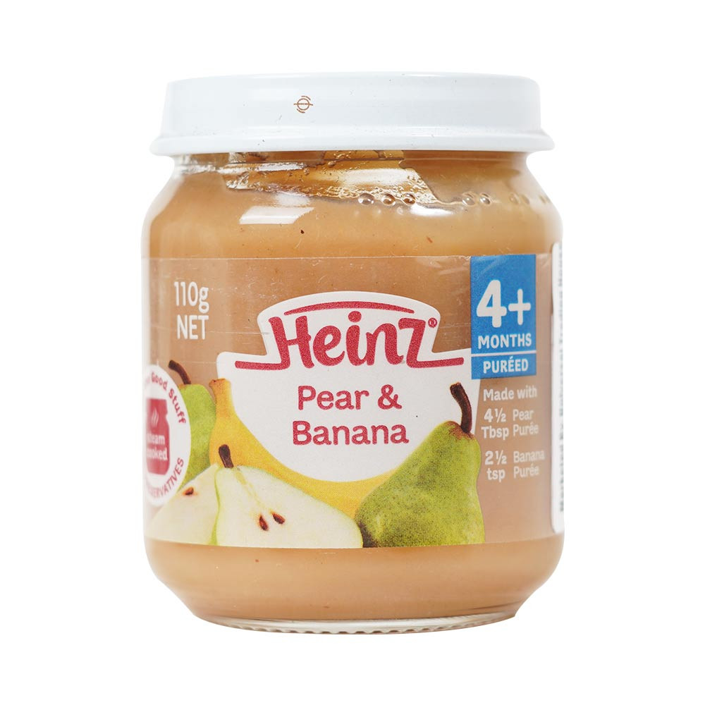 Heinz Pear & Banana Custard 4+Months - 110g (Australia)
