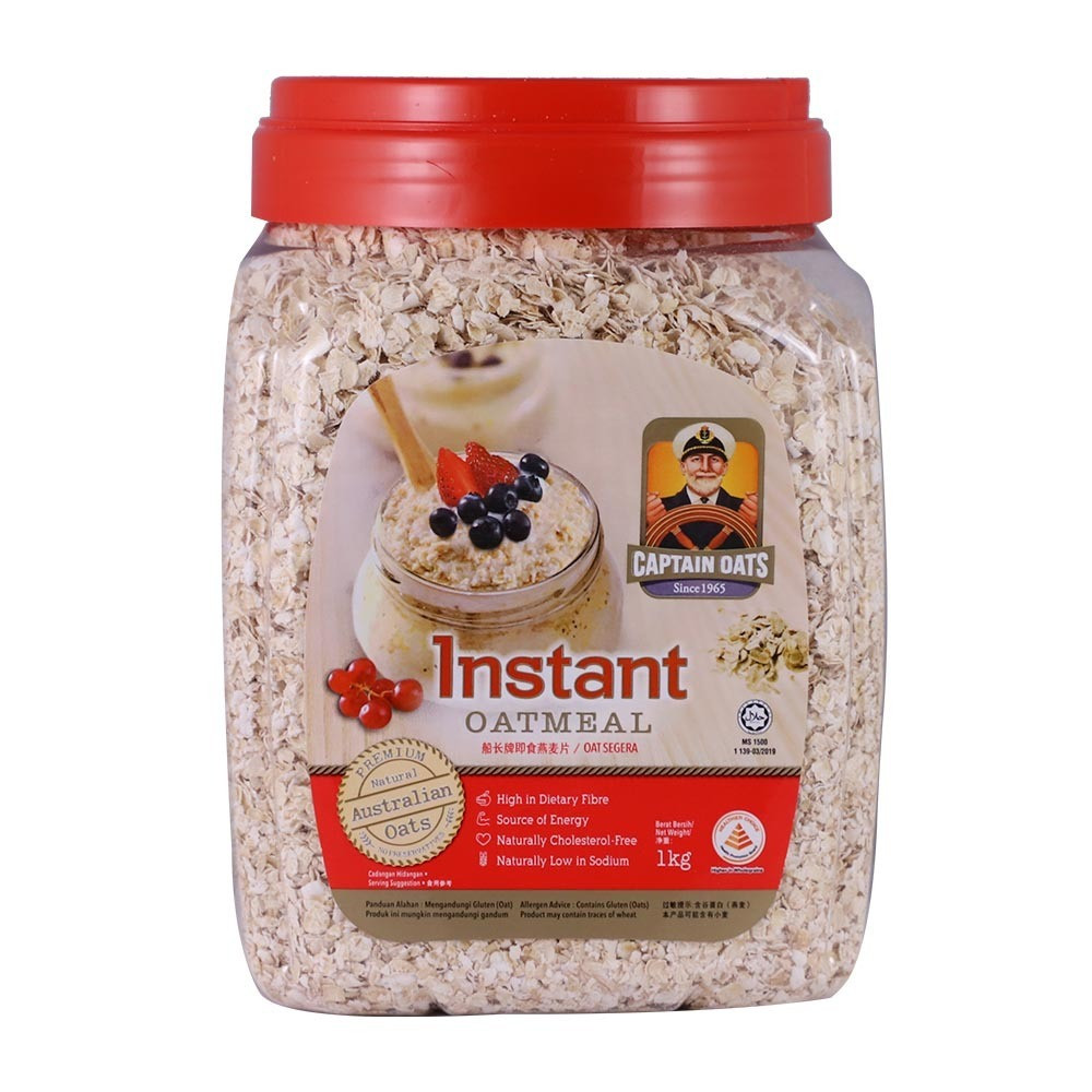 Captain Oats Instant Oatmeal - 1kg