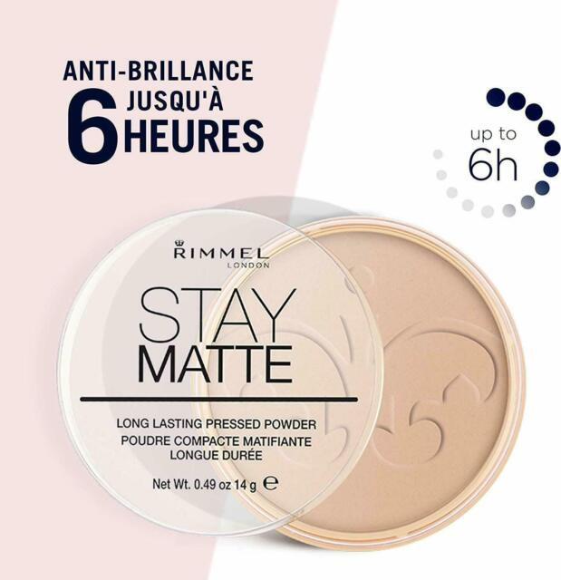 Rimmel Stay Matte Pressed Powder Warm Beige (006) - 14g (England)
