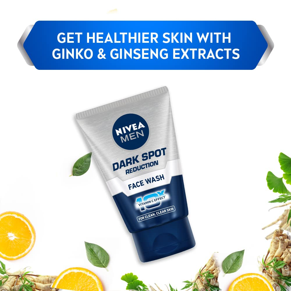 Nivea Men Dark Spot Reduction Face Wash - 100g