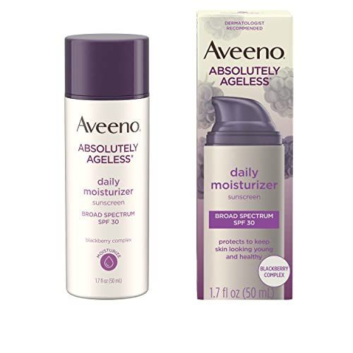 Aveeno Absolutely Ageless Daily Moisturiser Sunscreen SPF 30 - 50ml (USA)