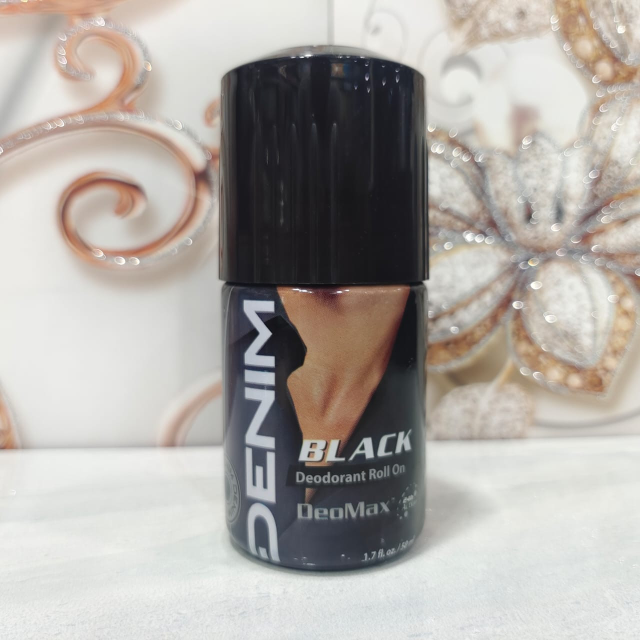 Denim Black DeoMax Roll On - 50ml (Italy)