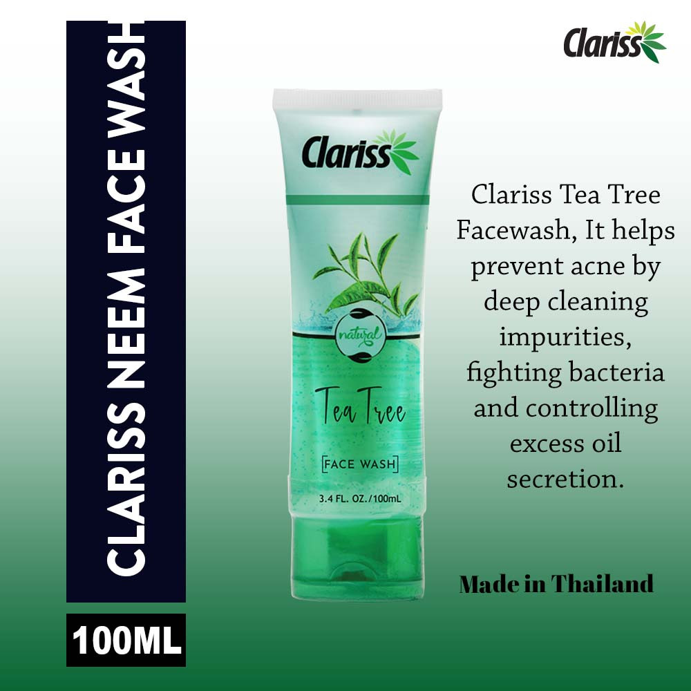 Clariss Neem Face Wash - 100ml (Thailand)
