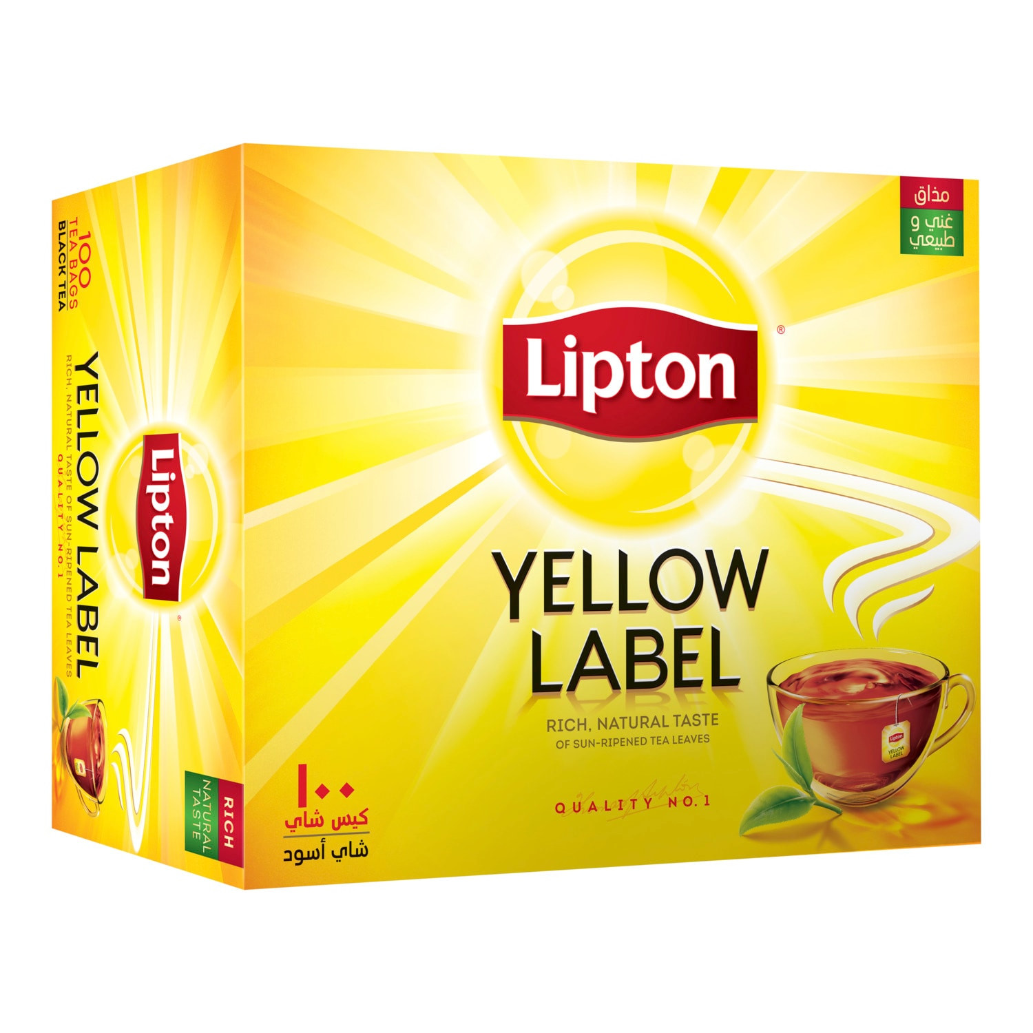Lipton Label Tea 100 Bags - 200g (U.A.E)
