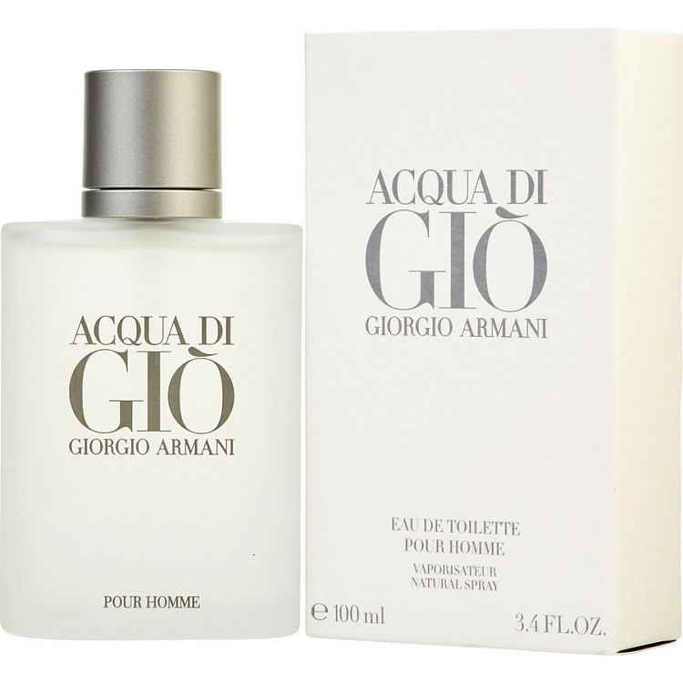 Acqua Di Gio Giorgio Armani Eau de Toilette Spray Pour Homme - 100ml (France)