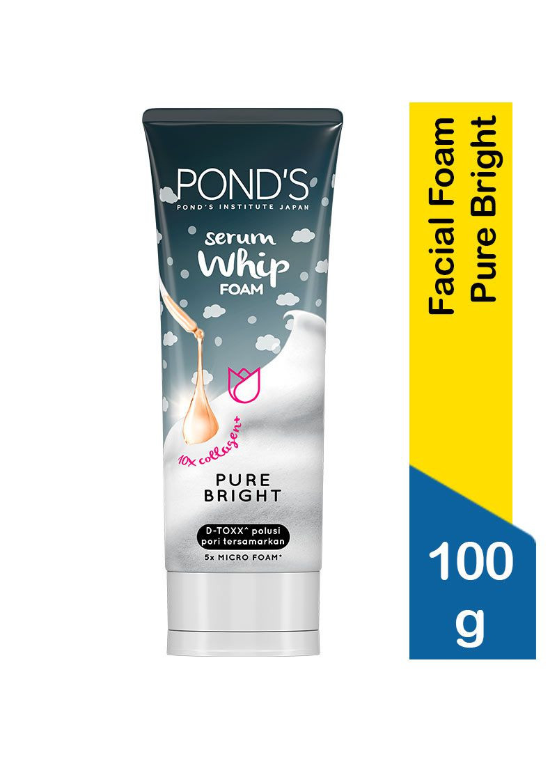 Ponds Pure Bright Serum Whip Foam Wash - 100g