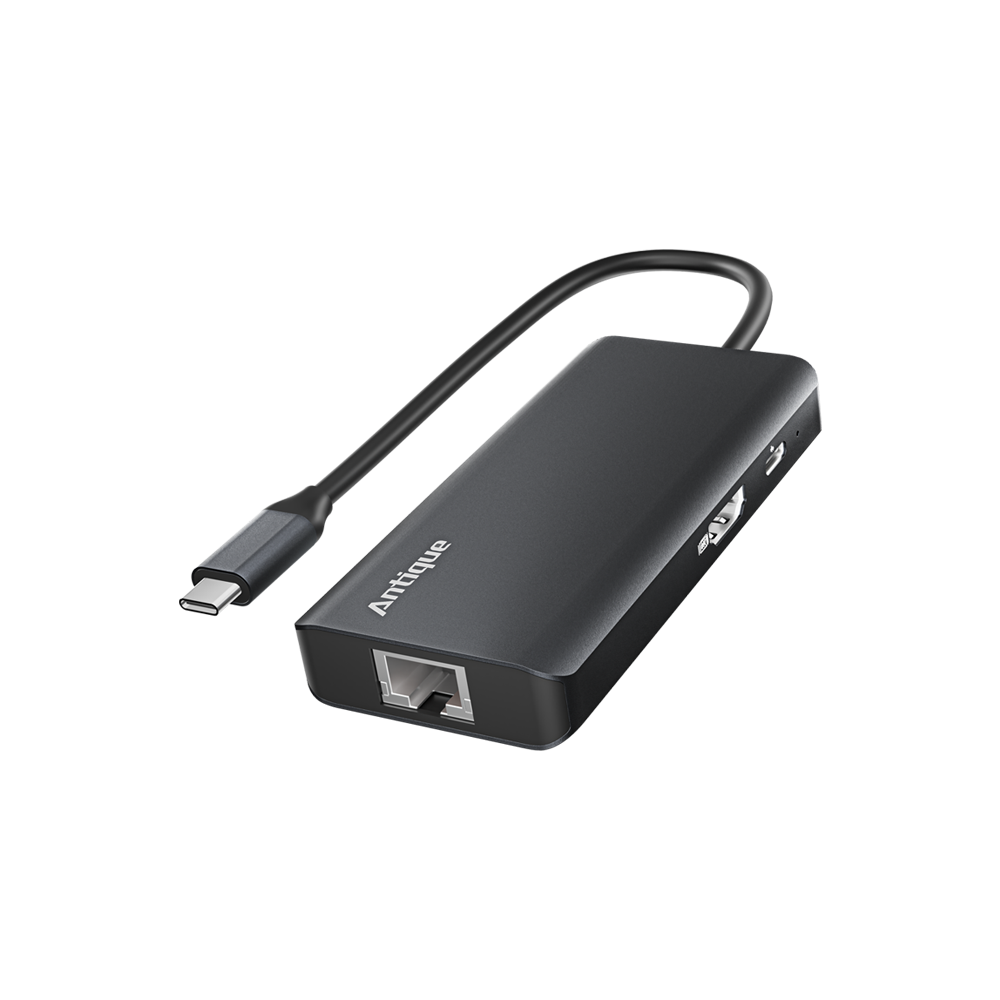 Antique 6 in 1 USB Type C HUB  WCH003