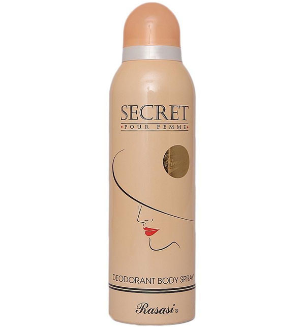 Rasasi Secret Pour Homme Deodorant Body Spray - 200ml (U.A.E)