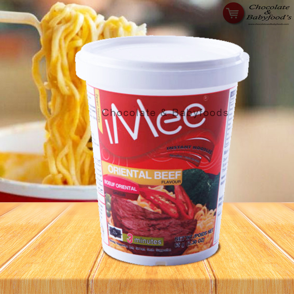 iMee Instant Noodles Oriental Beef Flavour - 65g