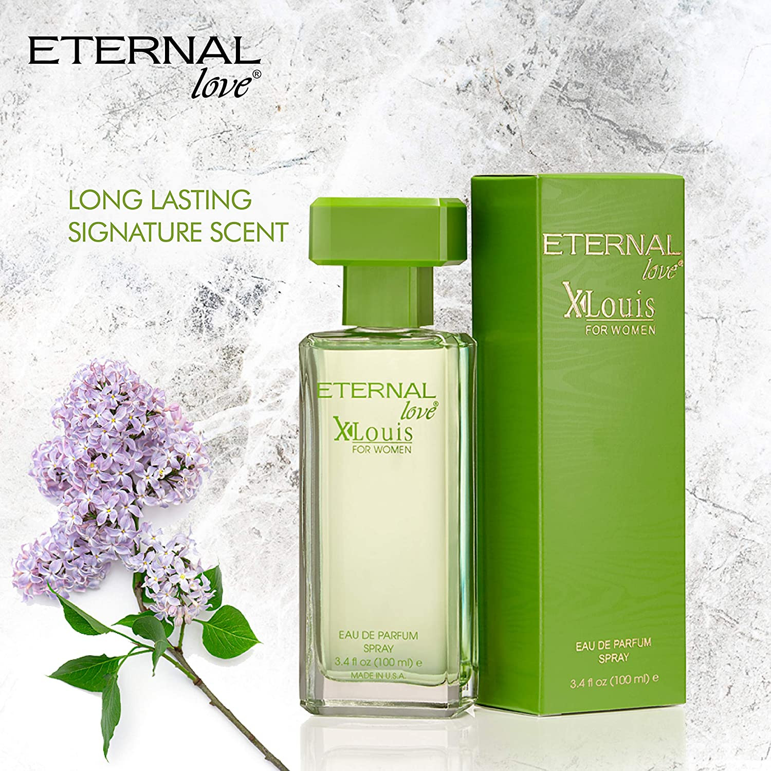 Eternal Love X Louis Eau De Perfume Spray For Women - 100ml (USA)