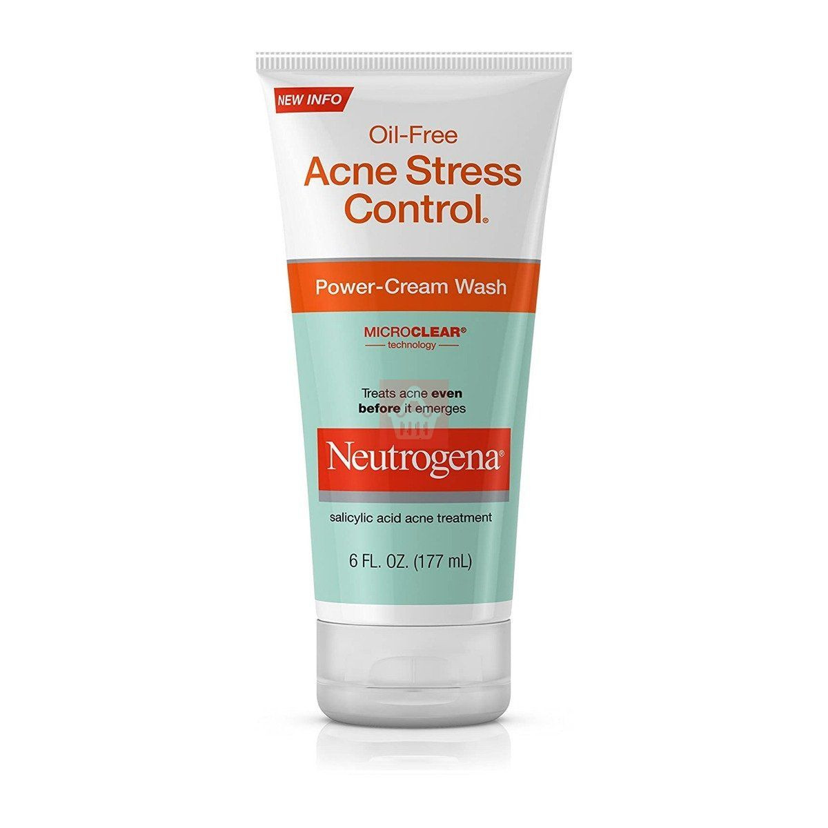 Neutrogena Oil Free Acne Stress Control Power Cream Wash - 177ml (USA)