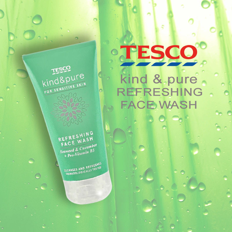 Tesco Kind & Pure Refreshing Face Scrub - 150ml