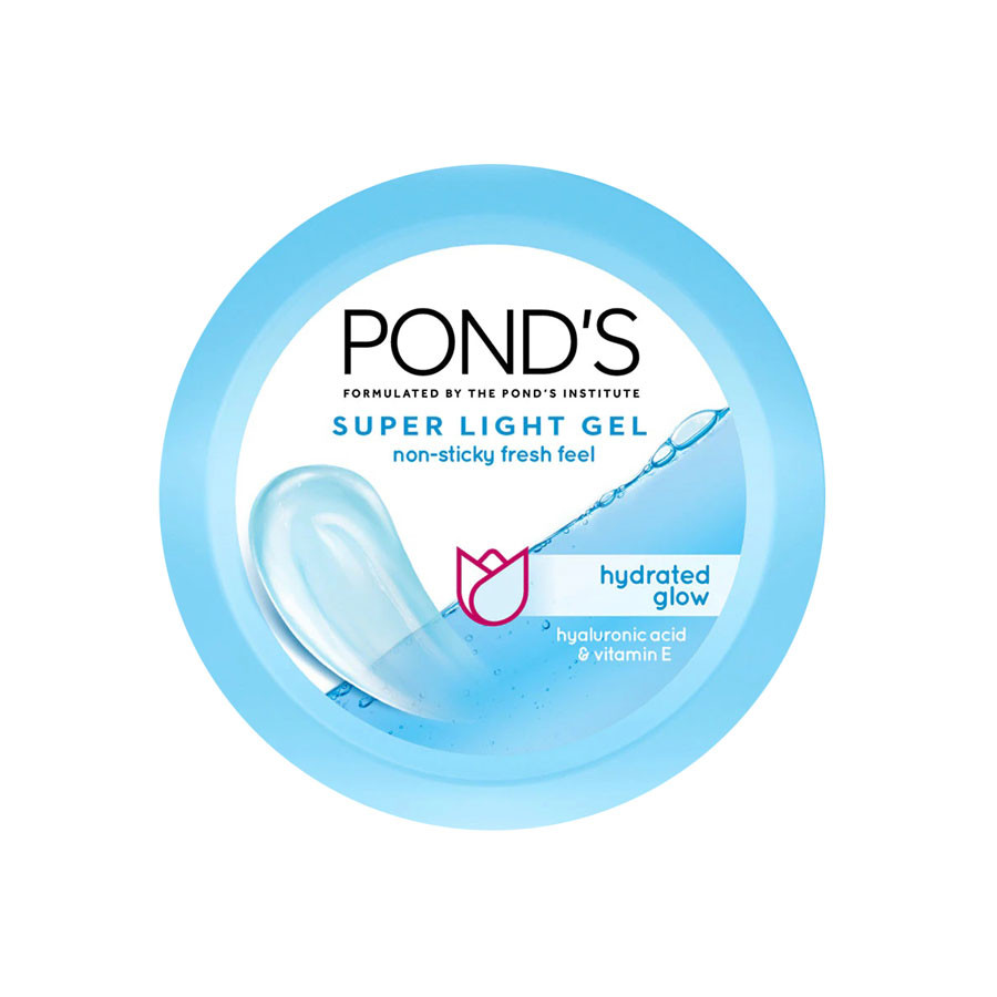 Ponds Super Light Gel Hydrated Glow & Vitamin E Cream - 50g