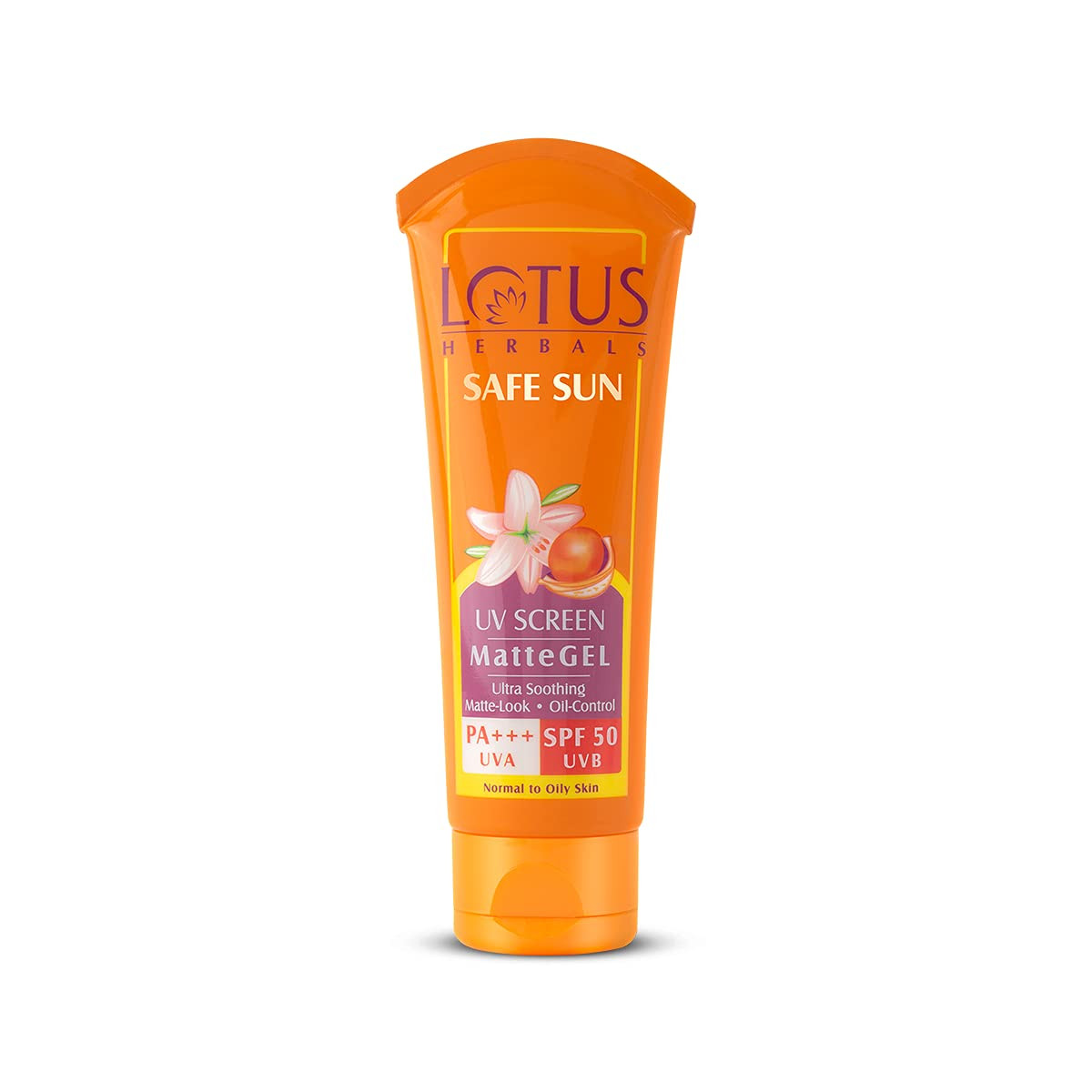 Lotus Herbals Safe Sun Block UV Screen Matte Gel SPF 50 - 100g (India)