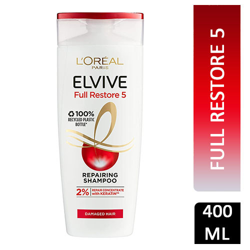 Loreal Elvive Full Restore 5 Repairing Shampoo - 400ml (UK)