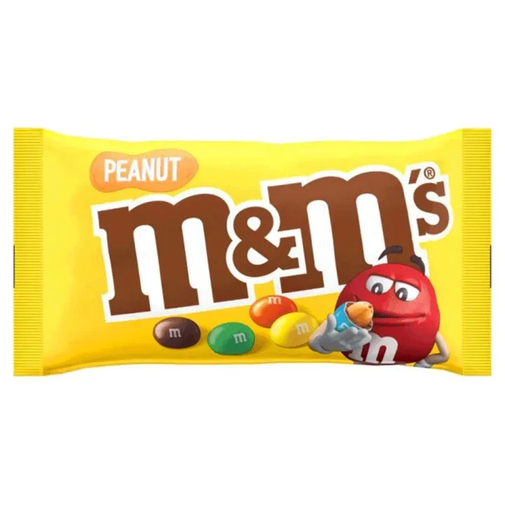 M&M Peanut Chocolate Pouch 36gm
