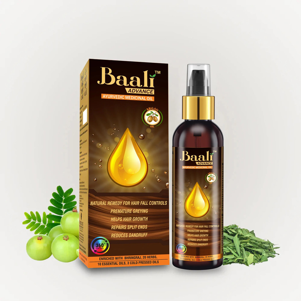 Baali Advance Ayurvedic Medicinal Hair Oil - 50ml (India)
