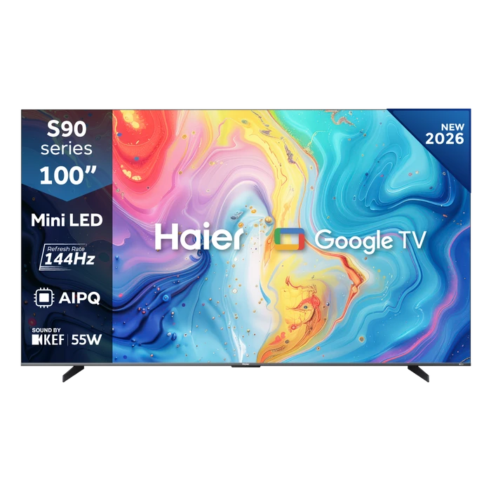 HAIER 100 HAIER 100 INCH MINI LED 4K GOOGLE TV HA MINI LED H100S90FUX MINI LED 4K GOOGLE TV