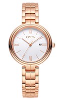 FIYTA L800017.PWP White Dial Chain Bracelet Watch for Female