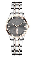 Credence CR5068ST 2R WH MT White Dial Chain Bracelet Watch for Female