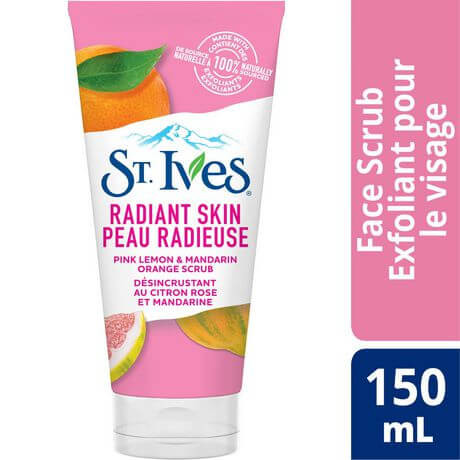 St. Ives Radiant Skin Pink Lemon & Mandarin Orange Scrub - 150ml