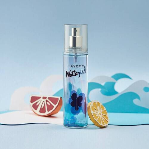 Layer'r Wottagirl Body Spray Splash Mystic Island - 135ml (India)